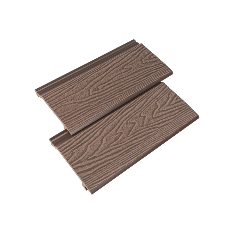 Zewnętrzny panel ścienny WPC Decking 3D z wytłoczonym wzorem