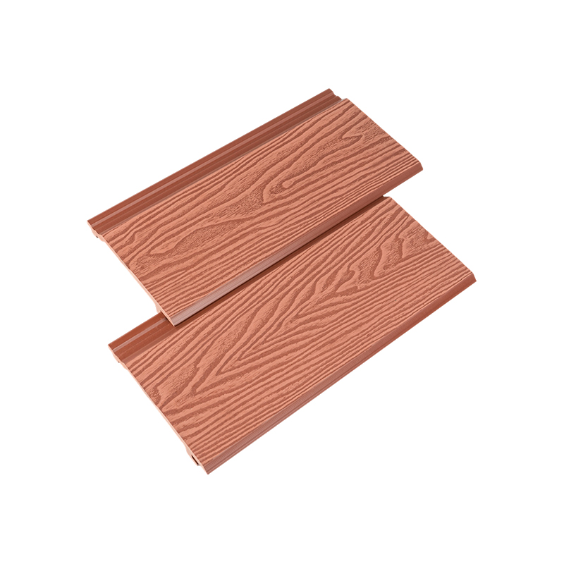 Zewnętrzny panel ścienny WPC Decking 3D z wytłoczonym wzorem